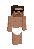 Taglikdagi Stiv skini — Minecraft skin, rasm 1