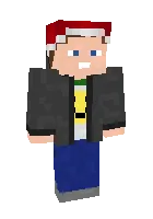 Yangi yil Skrepka — Minecraft skin, rasm 1