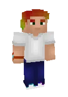 Quvnoq Grisha skini — Minecraft skin, rasm 1
