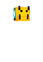 Osmonda uchayotgan ari — Minecraft skin, rasm 1