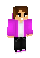 Pushti koftadagi bola — Minecraft skin, rasm 1
