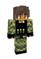 Belarus harbiysi — Minecraft skin, rasm 1