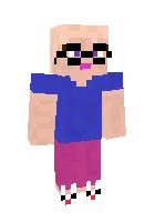 Nafaqaxo'r buvi — Minecraft skin, rasm 1