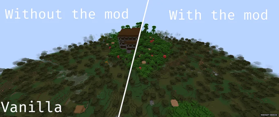 Sparse Structures — Minecraft mod, rasm 2