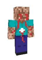 Chel (Steve exe) — Minecraft skin, rasm 1