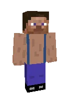Ishchi Stiv — Minecraft skin, rasm 1