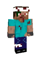 Zombi Stiv — Minecraft skin, rasm 1