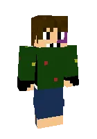 Bomjichek — Minecraft skin, rasm 1