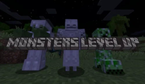 Monsters Level Up — Minecraft mod, rasm 1