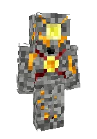 Robo yordamchi — Minecraft skin, rasm 1