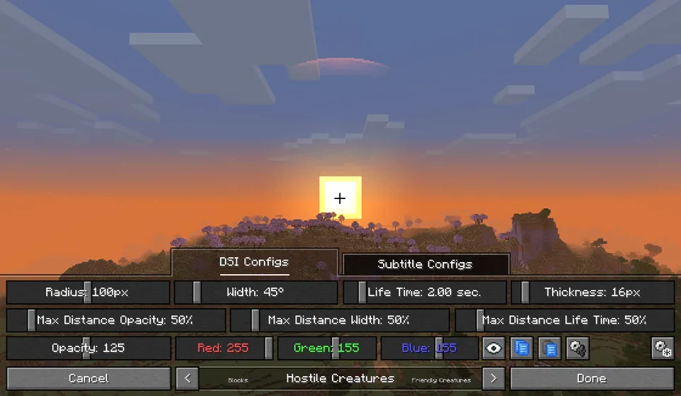 Sound Visualizer — Minecraft mod, rasm 2