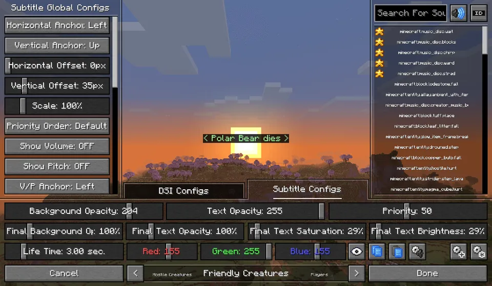 Sound Visualizer — Minecraft mod, rasm 3