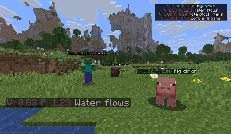 Sound Visualizer — Minecraft mod, rasm 5