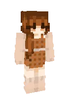 Yozgi qiz — Minecraft skin, rasm 1