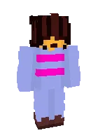 Frisk — Minecraft skin, rasm 1