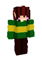 Chara — Minecraft skin, rasm 1