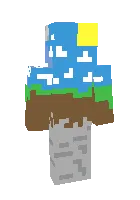 Havo yer tosh — Minecraft skin, rasm 1