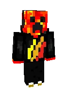 Lava-creeper geymer — Minecraft skin, rasm 1
