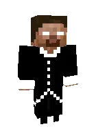 Herobrine — Minecraft skin, rasm 1
