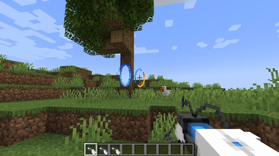 Aperture Innovations - Portal Gun — Minecraft mod, rasm 2