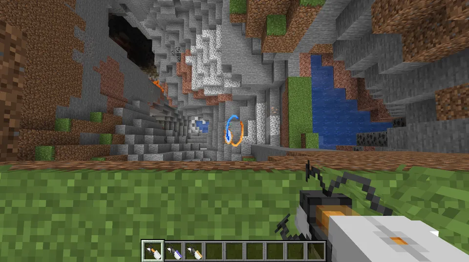 Aperture Innovations - Portal Gun — Minecraft mod, rasm 3