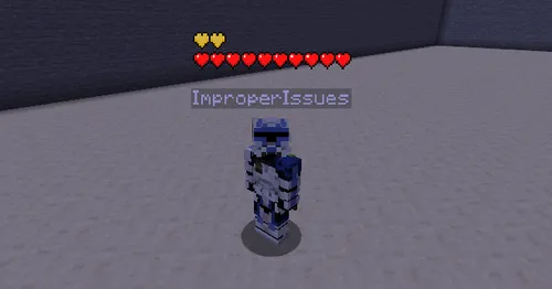 Player Health Indicators — Minecraft mod, rasm 1