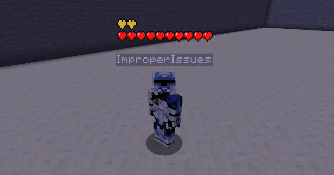 Player Health Indicators — Minecraft mod, rasm 2