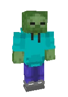 Zombi bola — Minecraft skin, rasm 1