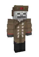 SSSR skeleti — Minecraft skin, rasm 1