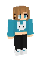 Juni 2.0 Youtuber — Minecraft skin, rasm 1