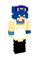 Ankha misr mushugi — Minecraft skin, rasm 1