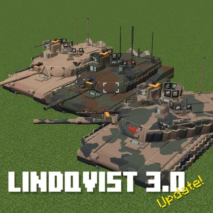 Lindqvist - addon for Immersive Vehicles — Minecraft mod, rasm 1