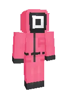 Squid Game (qo'riqchi) — Minecraft skin, rasm 1