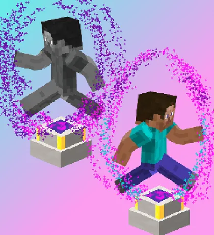 Simple Teleporters Reforged — Minecraft mod, rasm 1