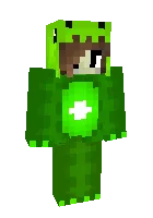 Dinosaur_girl — Minecraft skin, rasm 1