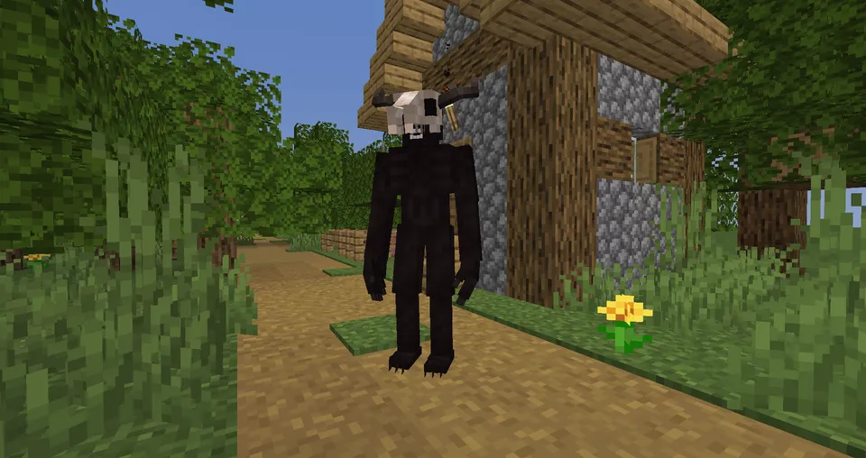 SCP-323, Wendigo Skull — Minecraft mod, rasm 4