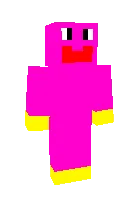 Pushti Huggy Wuggy — Minecraft skin, rasm 1
