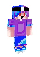 Sayan prufi siyohrang — Minecraft skin, rasm 1