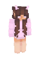 Pushti elf — Minecraft skin, rasm 1