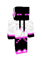 Pushti Enderman — Minecraft skin, rasm 1