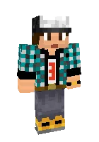 Edison 3D 2.0 skini — Minecraft skin, rasm 1