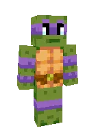 Donatello — Minecraft skin, rasm 1