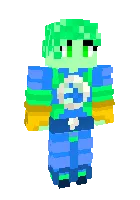 Verta Fiksik — Minecraft skin, rasm 1