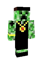 Qaroqchi Kriper — Minecraft skin, rasm 1