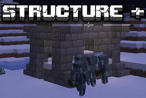 Structure + — Minecraft mod, rasm 1
