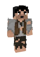 Bomj Steve — Minecraft skin, rasm 1