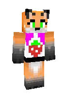 Lisichka (Mimimishki) — Minecraft skin, rasm 1