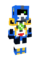 Tobot W — Minecraft skin, rasm 1