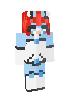 Bunnyx — Minecraft skin, rasm 1