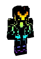 Kelajak roboti — Minecraft skin, rasm 1